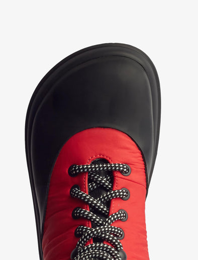 Aerial image of Storm Hiking Boots in Red