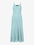 Still Life image of Open Knit Dress in PALE BLUE