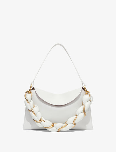 Front image of Braid Bag in OPTIC WHITE