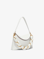 Side image of Braid Bag in OPTIC WHITE