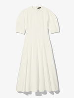 Still Life image of Cotton Viscose Zip Front Dress in ECRU