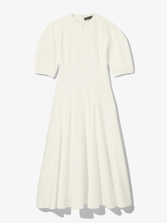 Still Life image of Cotton Viscose Zip Front Dress in ECRU