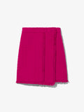 Flat image of Tweed Mini Skirt in magenta