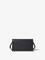 Proenza Schouler Black Small White Label Accordion Flap Shoulder Bag