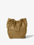 Back image of Drawstring Tote in TRUFFLE