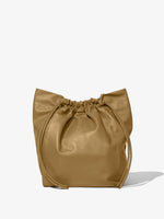 Interior image of Drawstring Tote in TRUFFLE