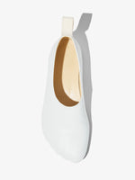 Aerial image of Sculpt Slippers in White
