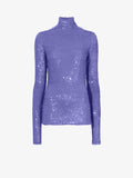 Still Life image of Faceted Sequin Top in LILAC