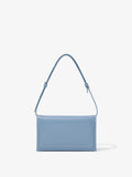 Back image of Small Accordion Flap Bag in DOVE GREY