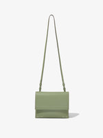 Front image of Accordion Flap Bag in ARTICHOKE