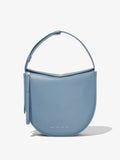 Front image of Baxter Leather Bag in DOVE GREY