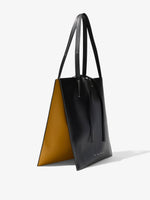 Side image of Twin Tote in BLACK