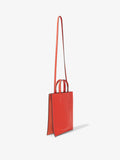 Front image of Small Twin Tote in VERMILLION