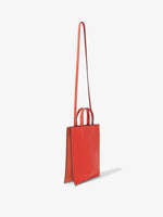 Front image of Small Twin Tote in VERMILLION