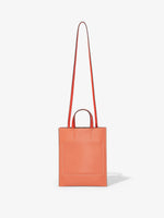 Back image of Small Twin Tote in VERMILLION