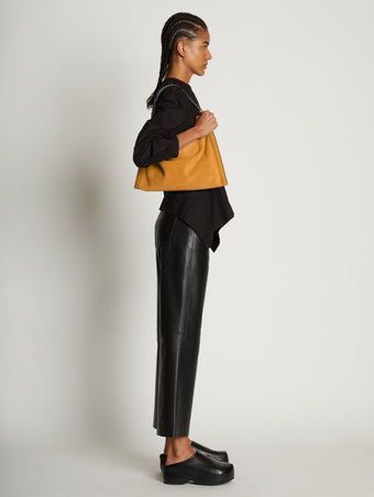 Image of model wearing Minetta Bag in JEWEL