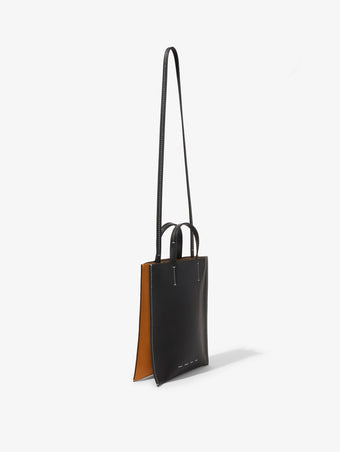 Front image of Small Twin Tote in BLACK