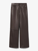 Still Life image of Leather Culottes in MOCHA