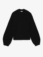 Still Life image of Bell Sleeve Cashfeel Sweater in BLACK