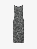 Still Life image of Speckle Knit Dress in PEARL/BLACK
