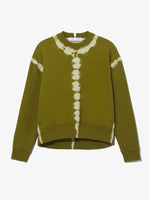 Still Life image of Tie Dye Sweatshirt
 in AVOCADO/GREEN