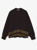 Still Life image of Cashmere Blend Sweatshirt in BLACK/DARK SAND