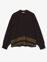 Still Life image of Cashmere Blend Sweatshirt in BLACK/DARK SAND