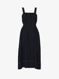 Still Life image of Drapey Suiting Belted Dress in BLACK
