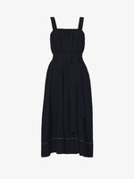 Still Life image of Drapey Suiting Belted Dress in BLACK