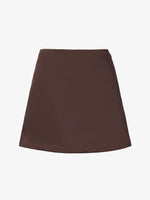 Still Life image of Satin Mini Skirt
 in MOCHA