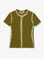 Still Life image of Tie Dye T-Shirt in AVOCADO/GREEN