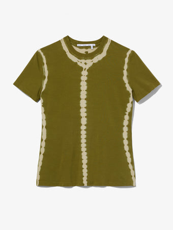Still Life image of Tie Dye T-Shirt in AVOCADO/GREEN