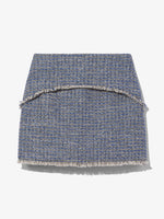 Still Life image of Tweed Mini Skirt in BLUE MULTI