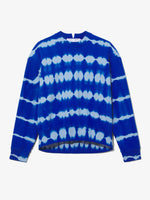 Still Life image of Tie Dye Sweatshirt in BRIGHT BLUE/PERIWINKLE