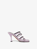Front image of Square Sandals in Light/Pastel Purple