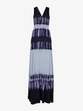 Still Life image of Viscose Knit Tie Dye Dress in BLUE MULTI