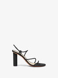 Front image of Sculpt Sandals in BLACK