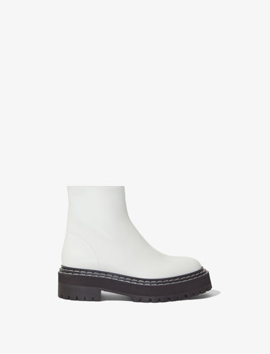 Proenza Schouler Lug Sole Platform Boots - Natural | Proenza 