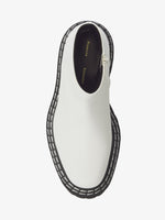 Aerial image of Lug Sole Platform Boots in Natural