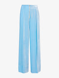 Still Life image of Silk Viscose Velvet Trousers in LIGHT BLUE