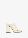 Front image of Forma Platform Sandals in Natural