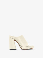 Front image of Forma Platform Sandals in Natural