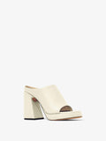 3/4 Front image of Forma Platform Sandals in Natural