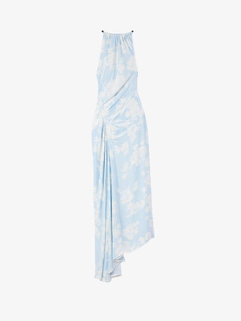 Still Life image of Floral Garment Printed Dress in BLUE MULTI