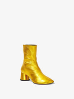 Front 3/4 image of Glove Boots in Gold