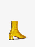 Back 3/4 image of Glove Boots in Gold