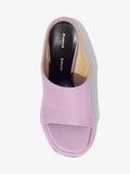 Aerial image of Forma Platform Sandals in Light/Pastel Purple