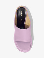 Aerial image of Forma Platform Sandals in Light/Pastel Purple