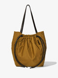 Front image of Nylon Drawstring Tote in FATIGUE