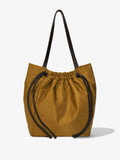 Back image of Nylon Drawstring Tote in FATIGUE